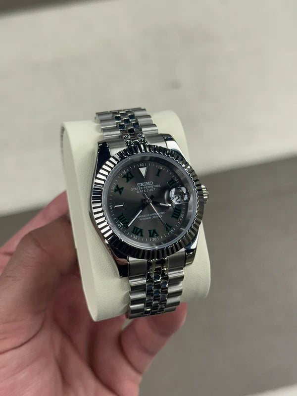 Datejust Green Roman
