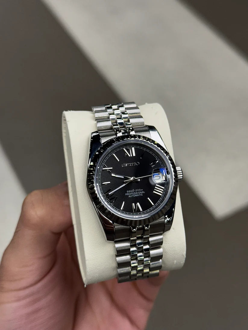 Datejust Roman Black