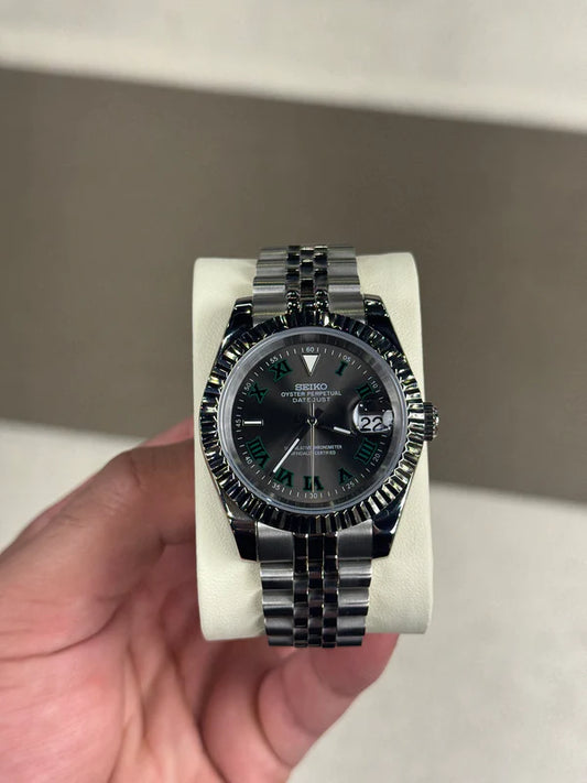Datejust Green Roman