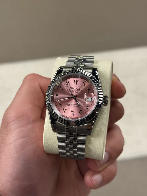 Datejust Baby Pink Arabic