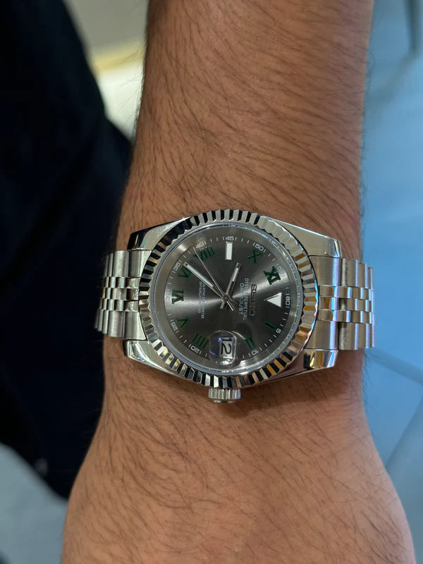 Datejust Green Roman