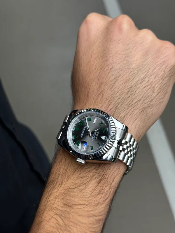 Datejust Green Roman
